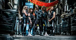 Tailgunner [L-R]: Bones, Rhea Thompson, Craig Cairns, Zach Salvini and&nbsp;Eddie Mariotti